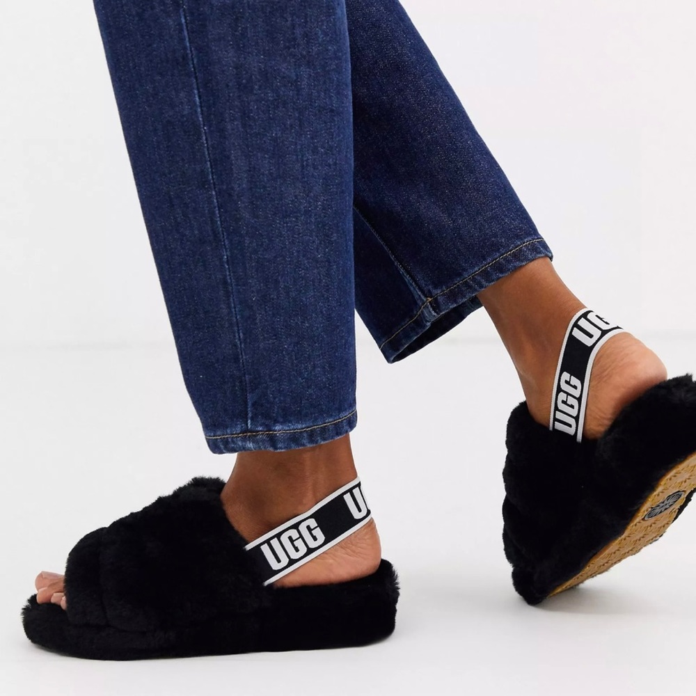 UGG Fluff Yeah Slide Flat Sandals